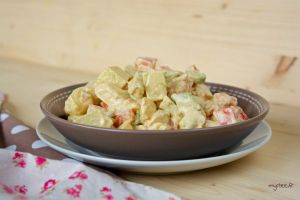 Recette Salade de pommes de terre mayonnaise (vegan)