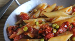 Recette One pot pasta petits pois & chorizo