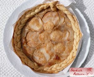 Recette Tartes d'automne (1) : tarte "noisettine" aux poires