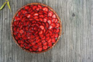 Recette Tarte aux fraises végane