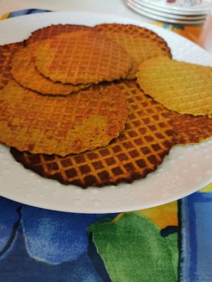 Recette Gaufrettes de patate douce et guacamole, sans gluten