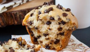 Recette Ces petits muffins aux brisures de chocolat sont comme dans les cafés