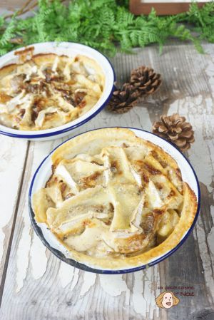 Recette Gratin de pommes au camembert