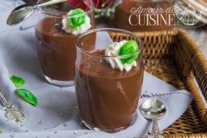 Recette Pots de crème au chocolat