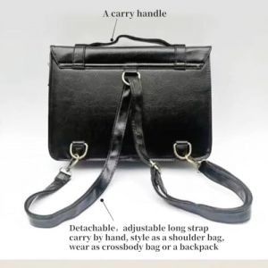 Recette Effortlessly Stylish & Functional: Our Vintage Japanese Leather Bag Does it All!