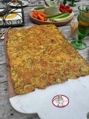 Recette Scarpaccia Salée : Un Délice de Toscane aux Courgettes