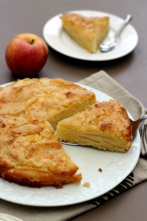 Recette Gâteau aux pommes et yaourt