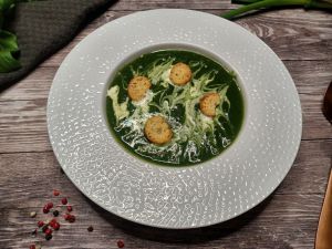 Recette Crème vichyssoise aux épinards