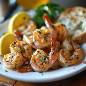 Recette Crevettes sautées à l’ail : Recette facile et savoureuse
