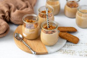 Recette Crèmes dessert aux spéculoos