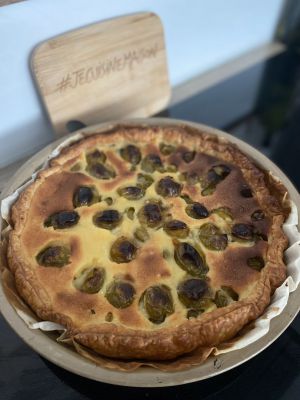 Recette Tarte aux reine-claude