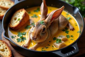 Recette Cuisiner le lapin à la moutarde à l’ancienne : une recette riche en saveurs