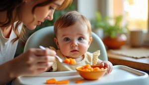 Recette Quand introduire les premiers aliments solides chez bébé ?