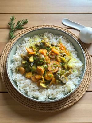 Recette Colombo de légumes
