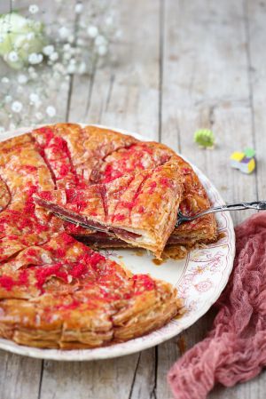 Recette Galette des rois aux fruits rouges