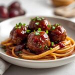 Recette Slow Cooker Grape Jelly Meatballs