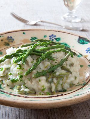 Recette Risotto aux asperges sauvages