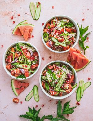 Recette 10 salades vegan gourmandes pour l'été