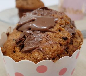 Recette Muffins chocolat au lait et pâte à tartiner