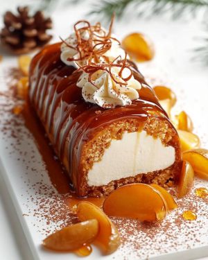 Recette Bûche Caramel Spéculoos : Recette Facile et Savoureuse