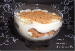 Recette Tiramisu aux pommes à la cannelle