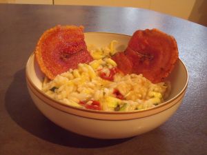 Recette Risotto aux courgettes et tomates séchées