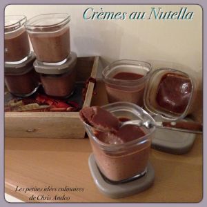 Recette Crème au Nutella