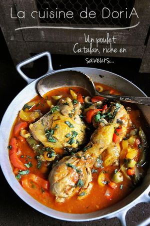 Recette Poulet à la Catalane