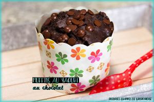 Recette Muffins au yaourt au chocolat