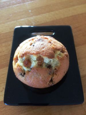 Recette Muffin chocolat/caramel/nougatine