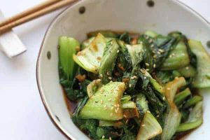 Recette Recette parfaite de bok choy sautée au gingembre (Super facile!)