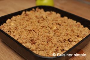 Recette Crumble Pomme Speculoos