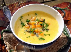 Recette Soupe de butternut