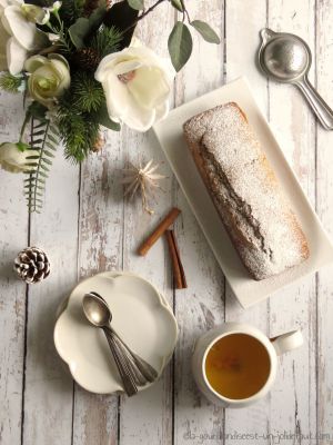 Recette Cake cannelle-noisette-orange