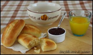 Recette Pains au lait