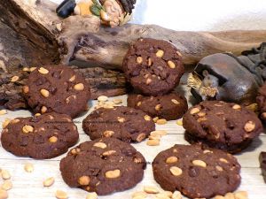 Recette Cookies chocolat noir et cacahuètes au muscovado brun d'après Daddy
