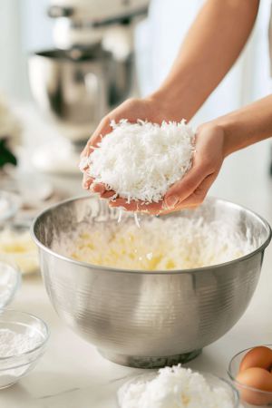 Recette Whipped Coconut Cloud Cake: A Fluffy Tropical Delight