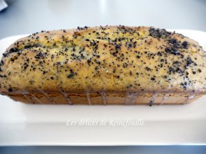 Recette Cake ultra moelleux citron pavot