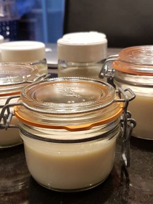 Recette Yaourt maison au lait de soja vanille