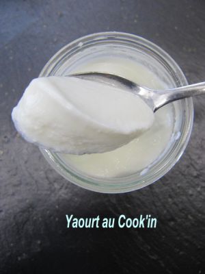 Recette Yaourt au cook'in