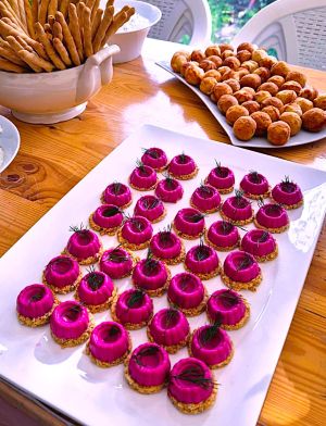 Recette Mini-bavarois de betterave, fromage frais. Pour un apéro réussi