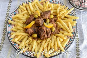 Recette Lham mhamer, tajine de viande rotie