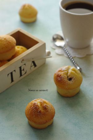 Recette Minis muffins citron coeur pâte à tartiner