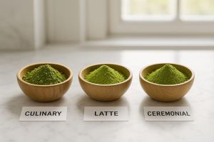 Recette Quel matcha choisir selon son usage (cuisine, latte, dégustation) ?