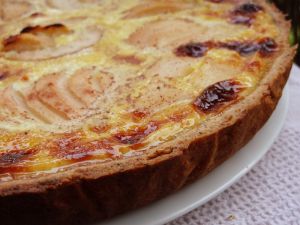 Recette Tarte de dame Louise - recette de tarte aux poires