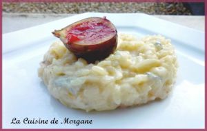 Recette Risotto gorgonzola et figues fraiches