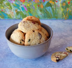 Recette Cookies cranberries et pistaches