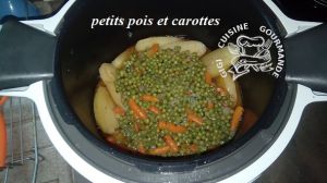 Recette Petits pois et carottes au cookéo