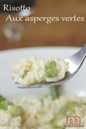 Recette Risotto aux asperges vertes