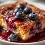 Recette Best Blueberry French Toast Casserole